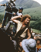 Mel Gibson in Braveheart filming on location in Scotland 16x20 Canvas Gi... - $69.99