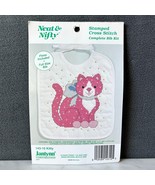 Neat & Nifty Janlynn Quilted Baby Bib Stamped Cross Stitch Kit-Pink Kitt... - €12,19 EUR Neat & Nifty Janlynn Quilted Baby Bib Stamped Cross Stitch Kit-Pink Kitt... - €12,19 EUR