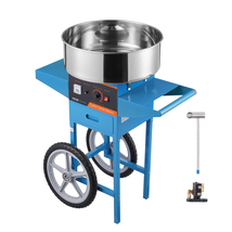 VEVOR Electric Cotton Candy Machine with Cart, 1000W, Stainless Steel Bo... - $219.99