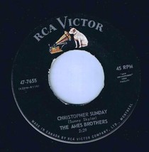 Ames Brothers Christopher Sunday 45 rpm China Doll Canadian Pressing - £3.91 GBP