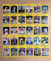 1991 Fleer Set Of 30 Hall Of Fame &amp; Star Baseball Cards Conditions Vary - £7.12 GBP