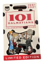 Disney Pin 101 Dalmatians Limited Edition Celebrating 60 years Anita, Ro... - £18.67 GBP