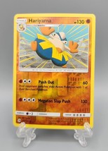 Pokémon TCG Hariyama Sun &amp; Moon Base Set 68/149 Reverse Holo Rare - $1.73