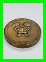 Columbia University School of Engineering Krumb School Bronze Centennial Medal - £47.47 GBP
