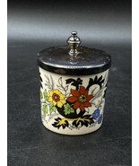 Pagoda Sandland Hanley Staffordshire Lidded Jam England No Spoon - $376.14 MXN