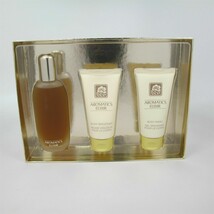 Aromatics Elixir By Clinique 3 Pc Set: 3.4 Oz Spray, 2.5 Oz Lotion & Gel Nib - £67.25 GBP