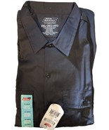 Dickies Men’s 3 XL Essential Work Black Shirt Long Sleeve Temp Control Flex - £22.75 GBP