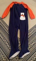 Toddler Boy Carter’s Footed One Piece Pajamas Size 4t - $9.89