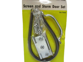 Screen and Storm Door Harware Set Zinc Plated - $25.00