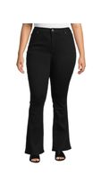 Terra &amp; Sky Women&#39;s Plus Size High Waist Bootcut Jeans (US, Numeric, 14, Plus, R - £33.73 GBP+