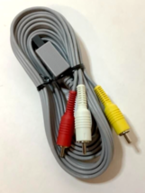 OEM Nintendo Wii RVL-009 Composite Input AV Video Game Composite Cable Genuine - £7.51 GBP