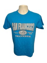 San Francisco California The Original Golden Gate Bridge Adult Small Blue TShirt - £11.85 GBP