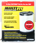 Multi-Fit VF7816 Cartridge Filter Wet/Dry Shop Vac Fits Most CRAFTSMAN-O... - $22.79