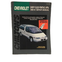 Chilton Chevrolet Chevy Olds Pontiac APVs 1990 1991 Repair Manual Shop 8134 - £16.81 GBP