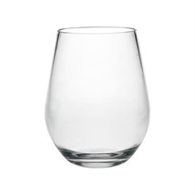 Set of Four Clear Tritan Plastic Stemless All Purpose Wine Glasses - $1,218.11 MXN
