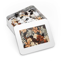 Jigsaw Puzzle in Tin, Zebra, Personalised/Non-Personalised, awd-313 (30, 110, 25 - £27.60 GBP+