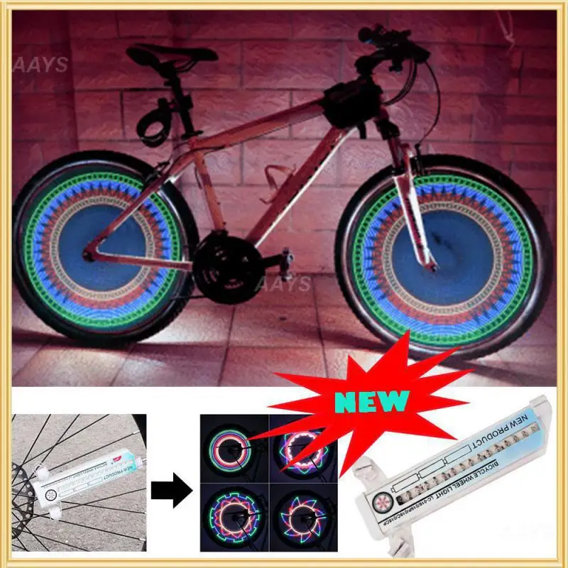 Bike Accessories Led Waterproof Bicycle Wheel Lights Double Sided Bicycle Lamp - £9.82 GBP