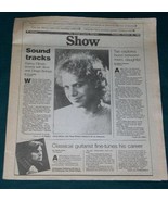 OINGO BOINGO SHOW NEWSPAPER SUPPLEMENT VINTAGE 1989 - £19.66 GBP