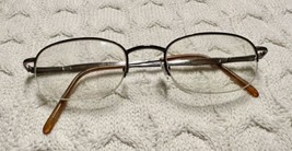Converse Eyeglasses Frames Only-COL:GUN/TOR MOD:VINTAGE Round Half Rim 4... - £19.98 GBP