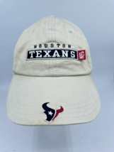 Houston Texans Hat Cap NFL Reebok One Size Adult Hat Khaki Adjustable Football - £9.33 GBP
