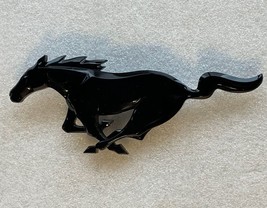 7.5&quot; black pony galloping horse grill emblem for Ford Mustang. Light Blem - $12.99
