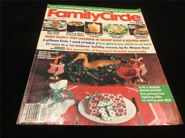 Family Circle Magazine January 3, 1984 Recipes and Crafts - £7.99 GBP