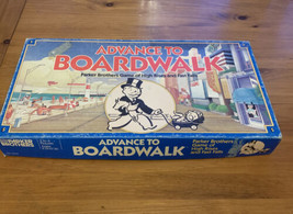 Advance to Boardwalk Board Game -Parker Brothers Missing 3 Pieces - £5.53 GBP