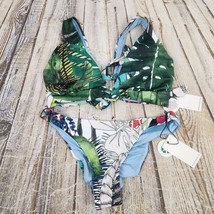 Swiminista x Christian Lacroix Bikini Set in Jardin Print Size XS NWT - £14.65 GBP