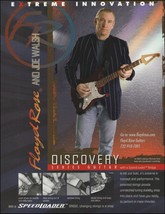The Eagles Joe Walsh Floyd Rose Discovery Series Guitar ad 8 x 11 advertisement - £3.32 GBP