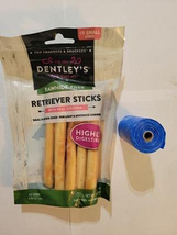 Rawhide Free Retriever Sticks with Real Chicken 10 Count 5 Inch for Small &amp; Medi - £20.89 GBP