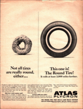 Vintage Look Magazine Ad ATLAS PLYCRON Tires 1965 Ad a2 - £16.90 GBP