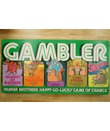 Vintage Parker Brothers Board Game No 49 GAMBLER Happy Go Lucky Game Of ... - £27.25 GBP
