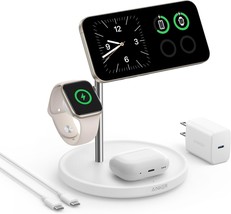 Compatible 16 Wireless Charging Stand 3 in 1 Wireless Charging Station Q... - $244.65