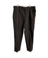 Tru Spec Pants  Mens Uniform XLT  Front Zip Black Tall Rip Stop - £19.51 GBP