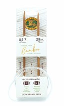 Lion Brand Yarn Article 401 Bamboo Knitting, 29 Inch Circular Kniiting Needle, S - $5.70