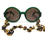 Ralph Lauren Sunglasses RL8022 5036/73 Clear Green with Brown Lenses and... - $83.93