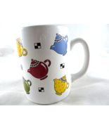 Mary Engelbreit Porcelain Mug With Tea Pots Design - €5,91 EUR