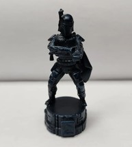 2005 Star Wars Saga Edition Chess - Boba Fett Black Knight Figure Piece ... - $10.22