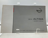 2012 Nissan Altima Owners Manual OEM L04B26008 - $9.89