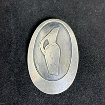Vintage Sterling Silver Ewer Brooch/Pendant Made In Israel (2442) - £24.18 GBP