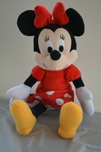 Kohls Cares Disney Minnie Mouse Plush Doll Stuffed Animal Lovey 14&quot; Toy ... - £12.13 GBP