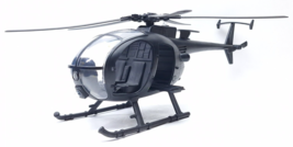 GI Joe 3.75&quot; Scale Military Helicopter AH-6 Little Bird 1:18 - £38.38 GBP