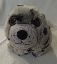 Petting Zoo Spotted Leopard Seal Pup 15&quot; Realistic Plush Stuffed Soft Grey Seal - £8.76 GBP