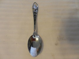 Ohio The Buckeye State Collectible Silverplate Spoon With State Bird - £11.96 GBP