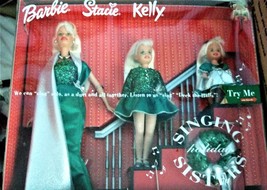 Barbie Doll - Holiday Singing Sisters -Barbie Stacie Kelly - Sing Deck The Halls - £46.30 GBP