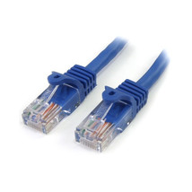 STARTECH.COM RJ45PATCH15 15 FT BLUE SNAGLESS CAT5 UTP PATCH CABLE - £25.97 GBP