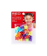 RED BY KISS BUTTERFLY CLAW CLIP 24 PCS ASSORTED COLORS #PN15 - $2.17 CAD