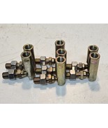 7 Quantity of 1/2&quot;-20 Ball Joints w/ 1/2&quot; Hex Nuts | 1&quot; Thread Length (7... - $68.75 CAD