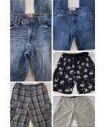 Boys Spring Summer Pants Lot size XL 16 Shorts Jeans Bottoms Play Clothe... - $25.73 CAD