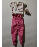 EUC Vintage Barbie Clothing lot 1980&#39;s Shirt,Pants &amp; SHOES - £14.76 GBP